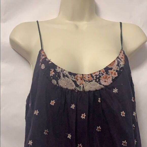 FREE PEOPLE ANTHROPOLOGIE FLORAL DRESS SIZ… - Picture 6 of 8